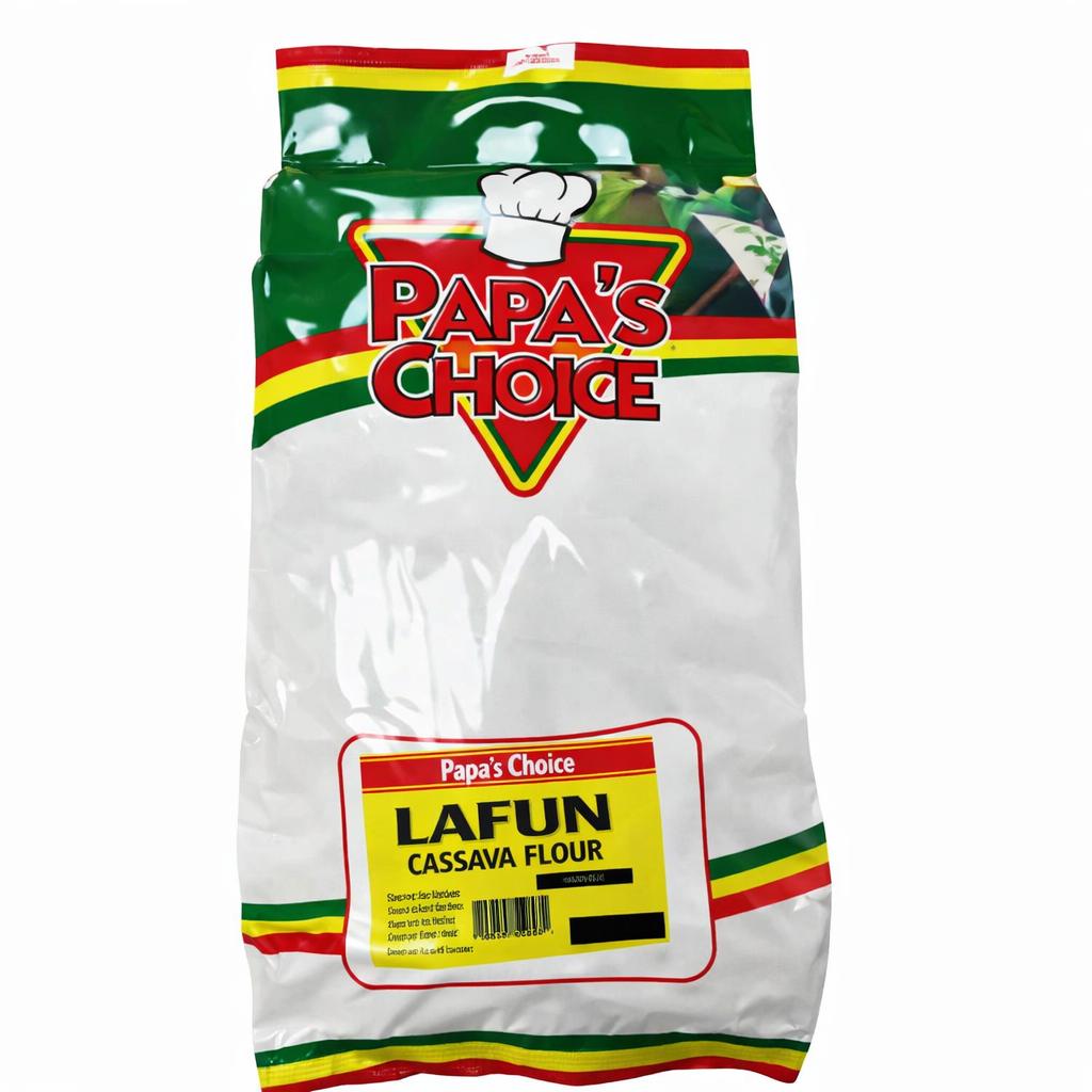 Papa’s Choice Lafun Cassava Flour 4kg – Fermented Cassava Flour for Swallow | UK